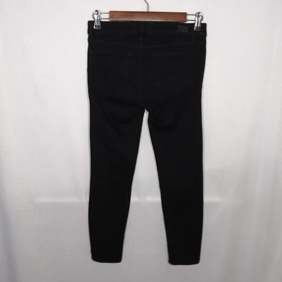 Paige Black Verdugo Crop Skinny Jeans Sz 26 - Picture 3 of 8